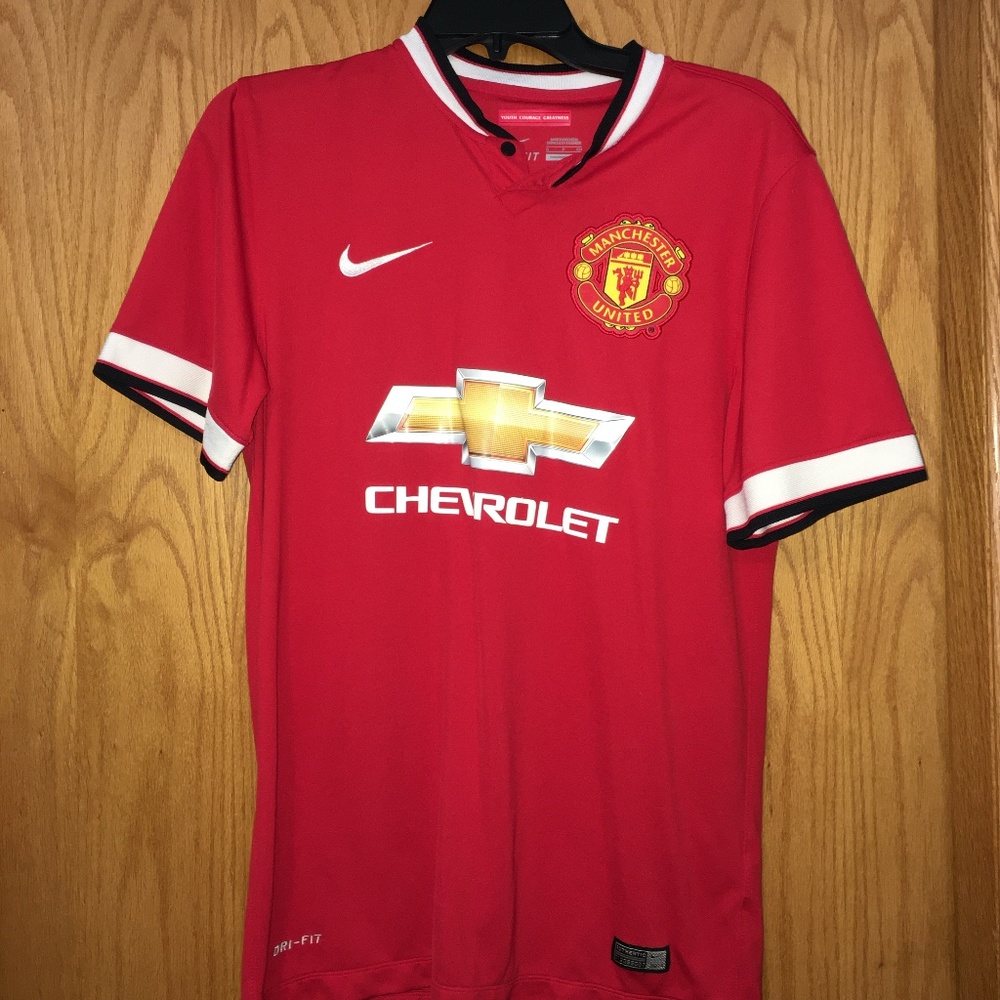 Manchester United Authetic Nike Soccer Jersey